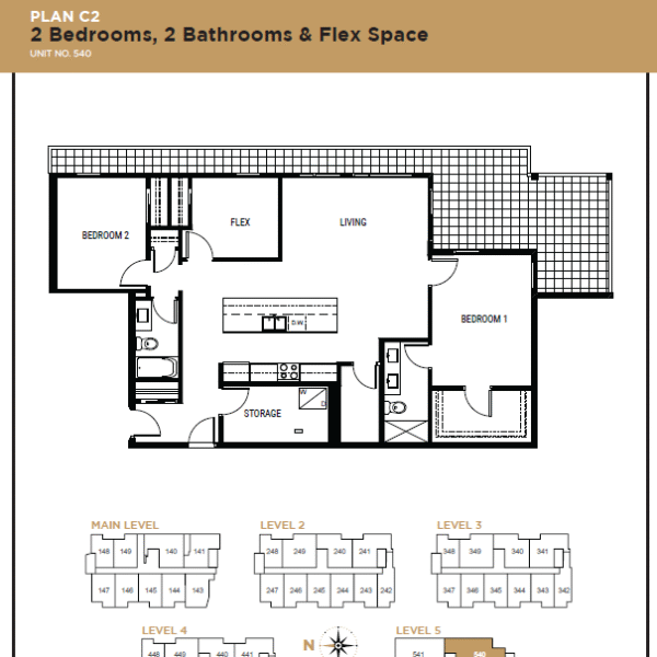 540 - 3040 Kilpatrick floor plan